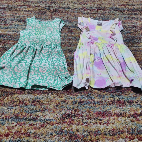 Forever 21 Green Floral Dress - Picture 3 of 5